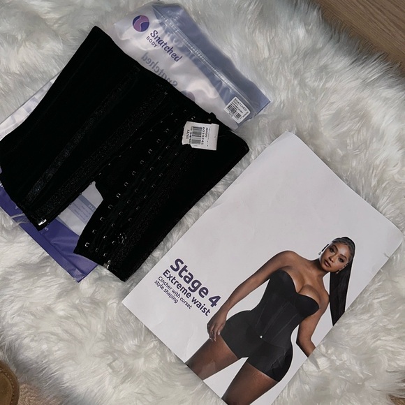 Snatched stage 4 extreme Waist Cincher with Corset style shaping - Picture 2 of 10